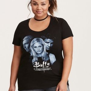 Buffy the Vampire Slayer Scoop Neck Tee